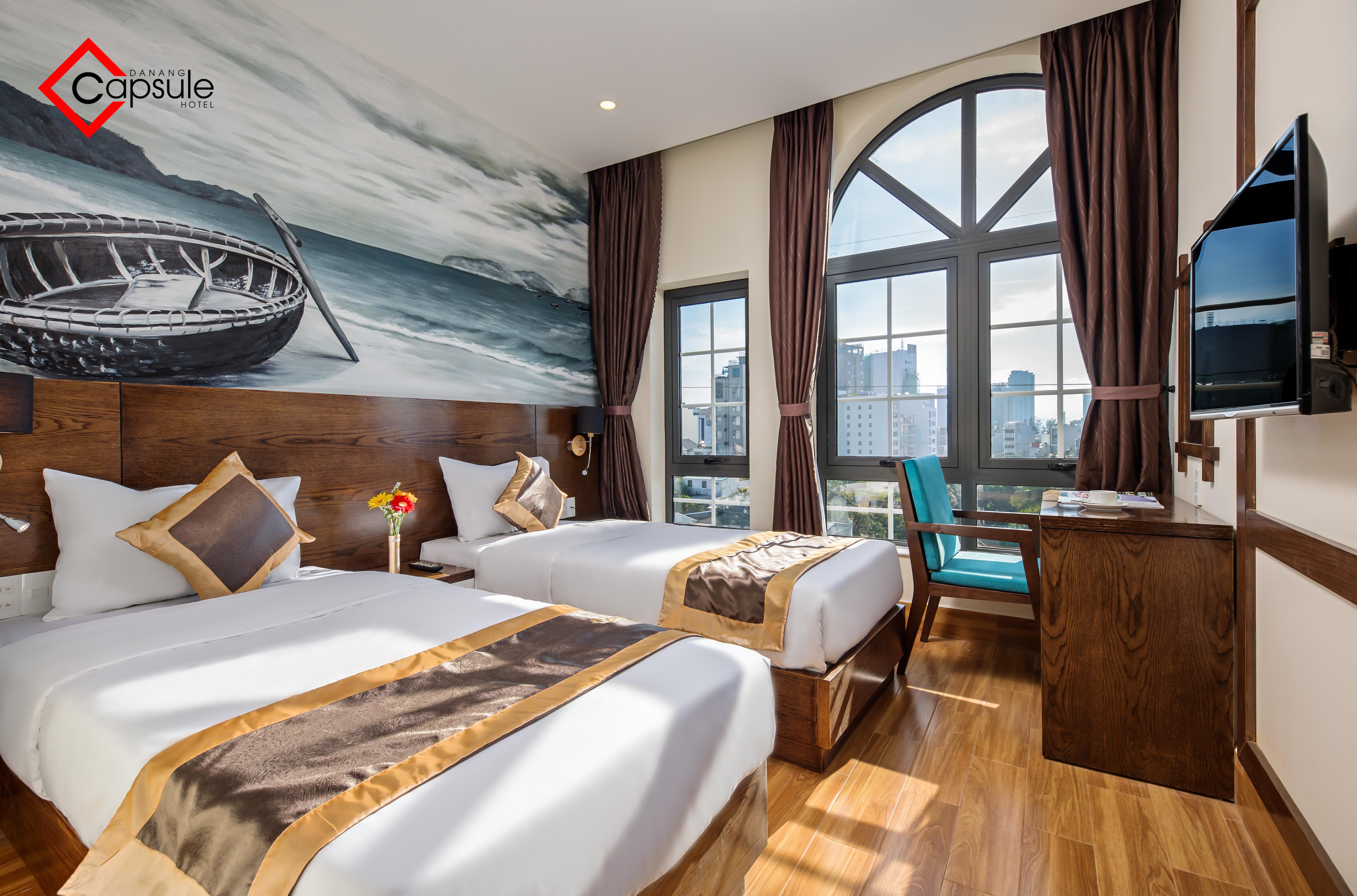 Ancyra Capsule Hotel - Backpackers Paradise & Rooftop Bar Da Nang Eksteriør bilde