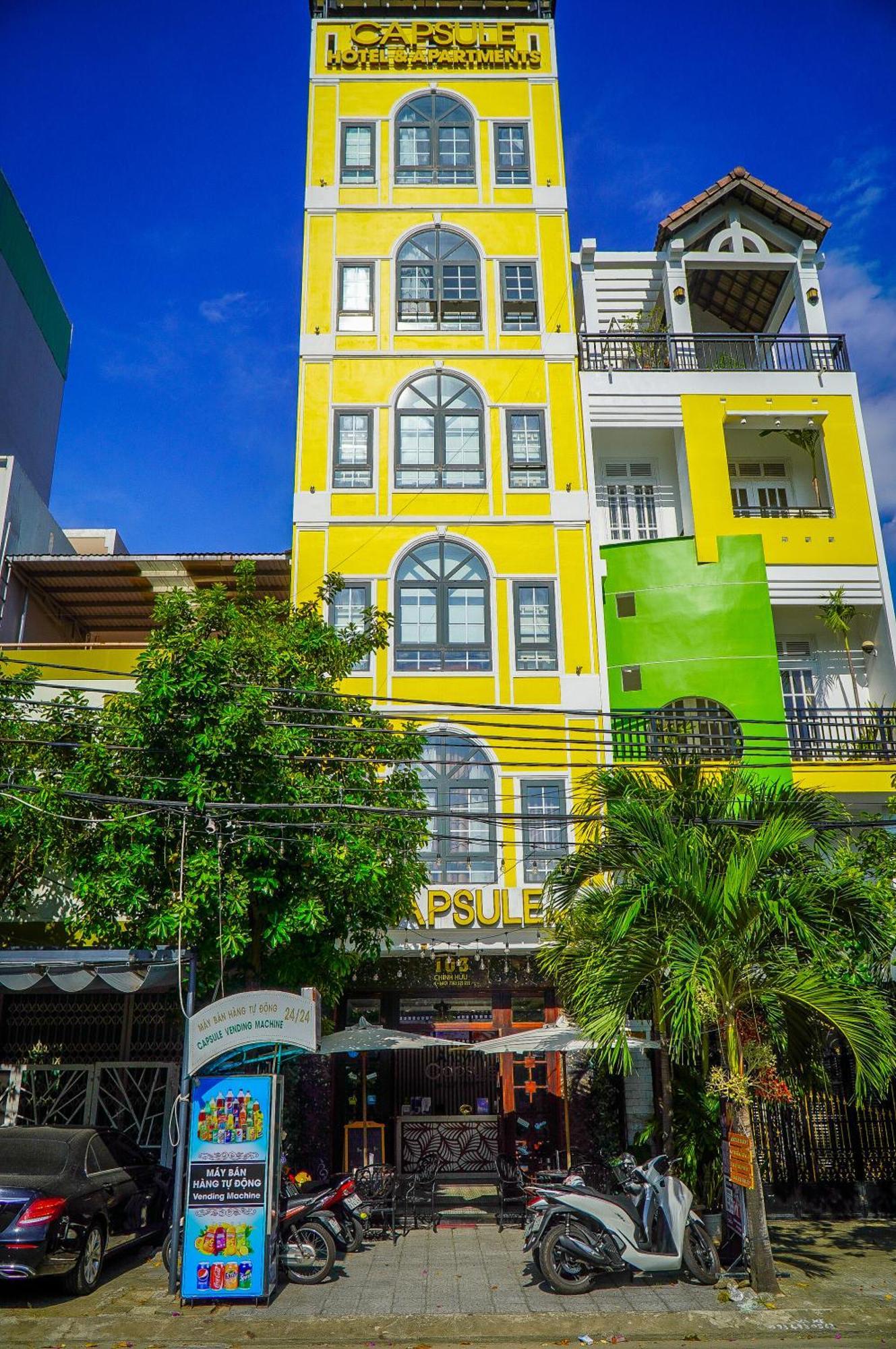 Ancyra Capsule Hotel - Backpackers Paradise & Rooftop Bar Da Nang Eksteriør bilde